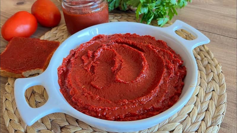 تصویر 2 از رب گوجه فرنگی شیشه ای غلیظ و خوش رنگ مناسب آشپزی